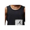 Jordan Essentials Printed Crew Neck Sports Tank Top Men Tops Black FJ2084-010