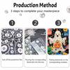Набор жемчужной живописи на Хэллоуин Милый Призрак Тыква 5D DIY Жемчужное Искусство Декор Стены Дома Спальни Поделка Ручная Работа Подарок Художественные Принадлежности Хобби Набор