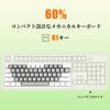 Игровая клавиатура с белой Tenkeyless US English проводной 61 механической клавишей RGB LED компактная совместимая с клавиатурой белые переключатели e-Element, раскладка,
