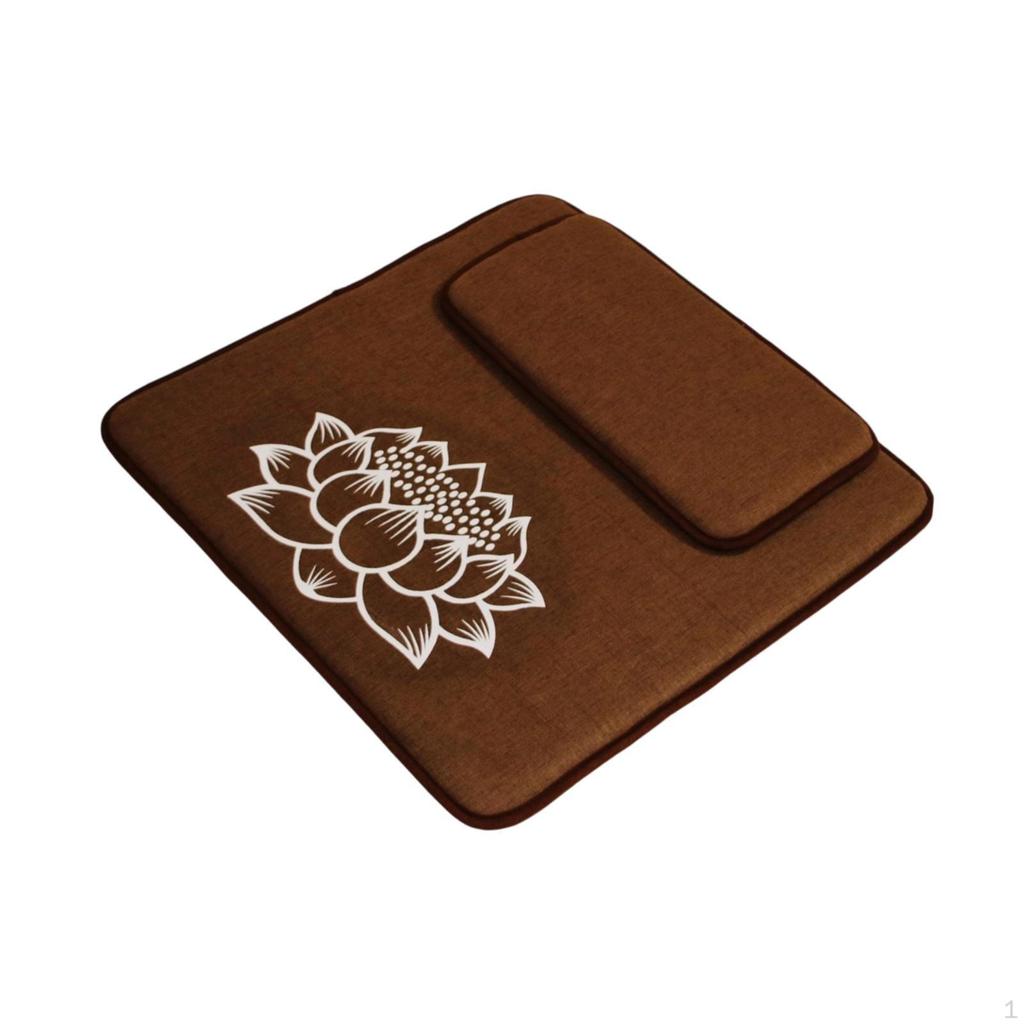 Meditation Cushion Seat Chatting Pad with Floor Pillow Set for Game Nights