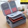 Сумка для хранения документов Большая вместительная многофункциональная сумка для хранения кредитных карт водительских прав сумка для важных документов дорожная сумка дамская сумочка