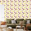 Monkey Wallpaper White and Orange for Living Room and Bedroom 50x1000