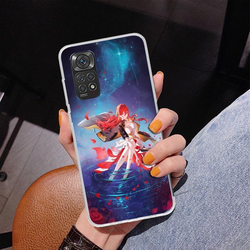 Чехол для телефона Honkai Star Rail Himeko для телефона для Xiaomi Redmi Note 15 14 14S 13 Pro Plus 12 12S 11S 11E 10S 10 11T 5G Уникальный
