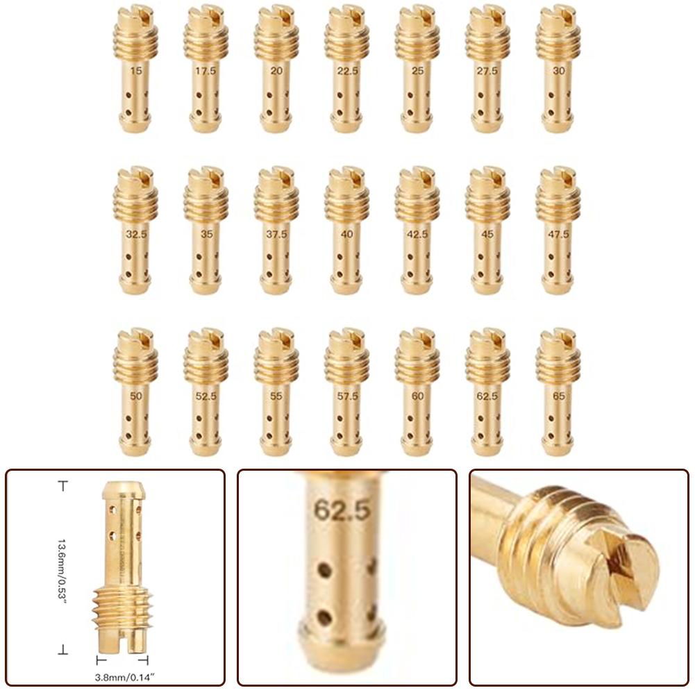 Тонкая настройка производительности вашего двигателя с помощью комплекта из 21 карбюратора Jet Pilot Kit для MIKUNI VMTMTMX VM22210 AX100 EN
