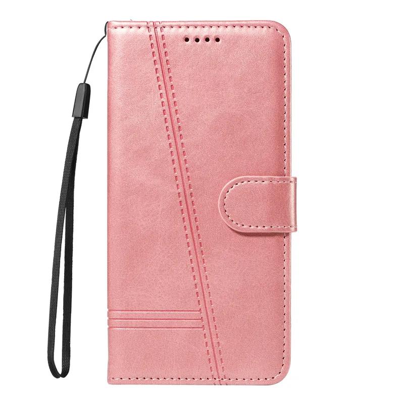 Wallet Fantastic Card Slot Flip Leather Case For OPPO Realme GT Neo 6 6T GT6 5G C61 C63 RealmeC61 2024 Neo6 Phone Bag Cover Line