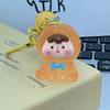 New Night Glow Bell keychain Cute Candy Color Pendant Bag Pendant Creative Backpack Hange Gift Pendant