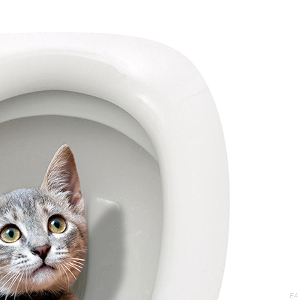 Мультяшные наклейки на сиденье унитаза, Cat Cute Cat, A