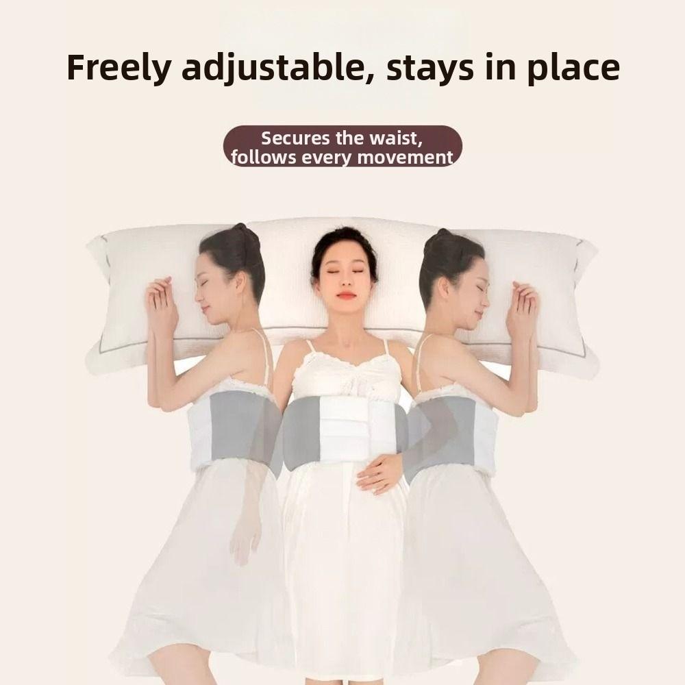 Waist Protection Lumbar Support Pillow Adjustable Wrap Around Lumbar Roll Pillow Home Use