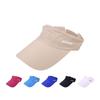 Sports Solid Color Sunscreen For Men UV Protection Empty Top Hat Sun Hat Korean Style Hat Women Cap