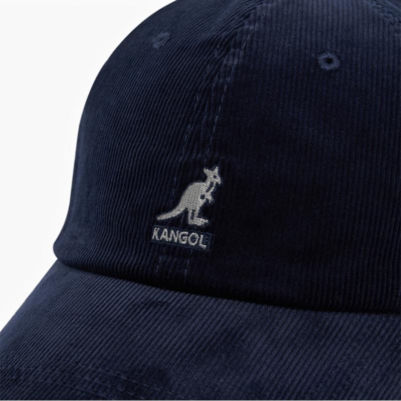 Бейсболка Kangol из вельвета K5206ht темно-синяя