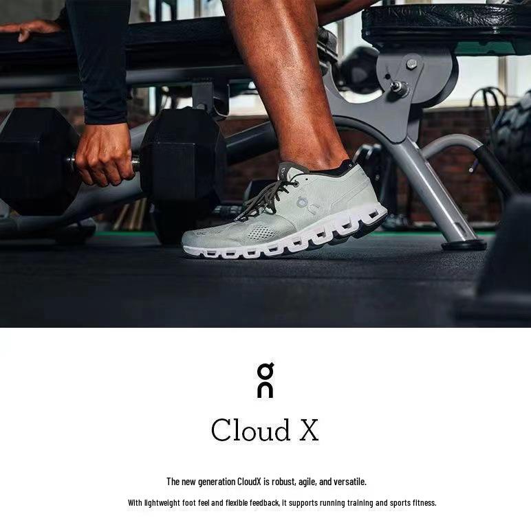 Кроссовки On Cloud X5 - Дышащие, Легкие, Для Бега - Поглощение Ударов Нового Поколения, Супер Мягкие, Унисекс, Повседневные и Удобные