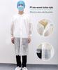 Одноразовый нетканый лабораторный и кухонный халат - Пыленепроницаемый, Утолщенный Белый