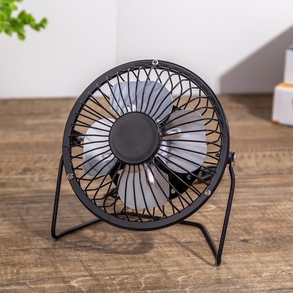 Ferroalloy Mini USB Fan 4 Inch Cooling Fan Portable Silent Breeze Fan  Travel
