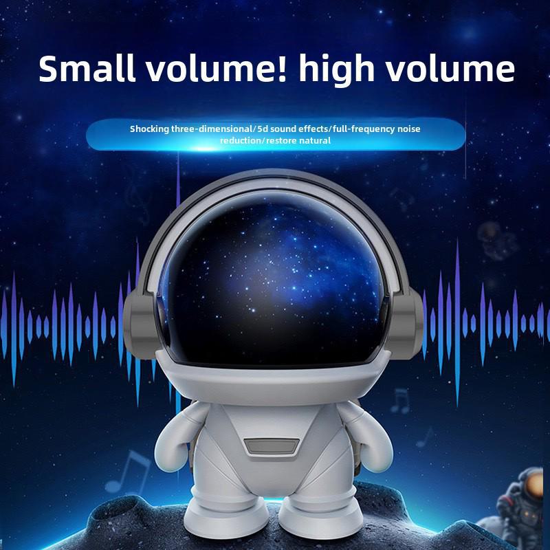 Портативный беспроводной Bluetooth-динамик Astronaut: Мини Креативный Настольный Аудио & Уличный Сабвуфер Подарок