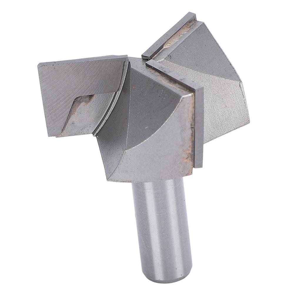 Фреза для чистки днища 12 дюймов с круглым хвостовиком 3 канавки фреза для прорезки пазов для проектов по деревообработке