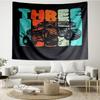Truck Print Tapestry, Backdrop, Easy Setup, Ideal for Bedroom, Office & Living Room, with Aesthetic Wall Hanging Decor.