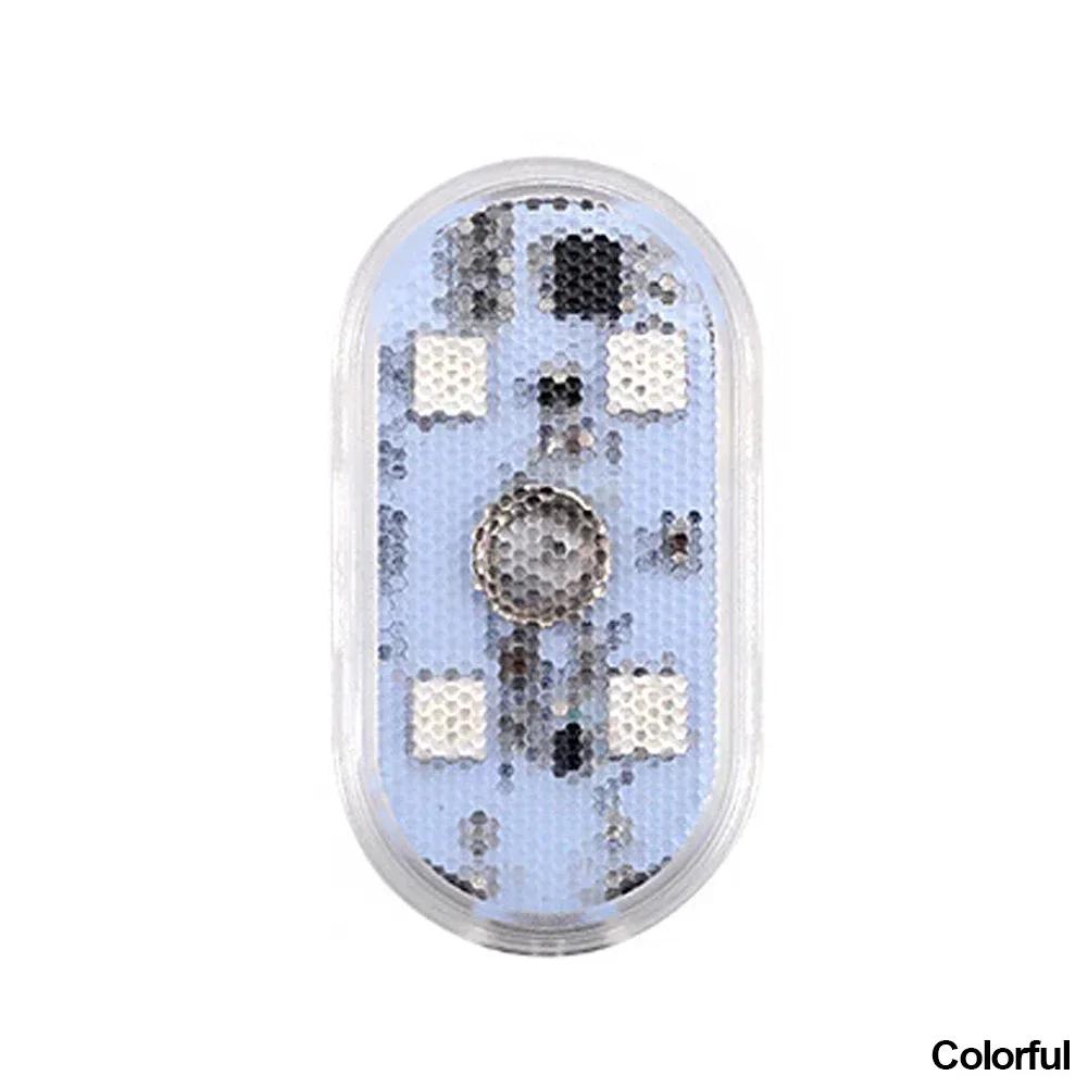 Беспроводные автомобильные светодиодные сенсорные светильники Магнитный внутренний свет Автоматический свет двери Потолочная лампа для крыши Лампа для чтения USB Перезаряжаемый 5 В