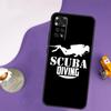 Чехол для телефона Xiaomi Redmi Note 13 Pro 14 12 9 10 11 Pro 10S 11S 12S Redmi 10C 13C 14C 12C с цитатой про дайвинг