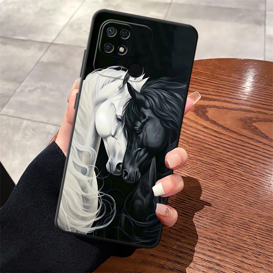 Крутой чехол для телефона с животными: Тигр, Лев, Лошадь, Funda для Xiaomi Redmi A4 A5 10 A1 A2 Plus K40 K80 Pro 13C 14C A3 12C 9