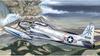 PLATZ Контрольная модель ВВС США Shooting Star CM3203 Пластиковая модель 1/32 T-33A