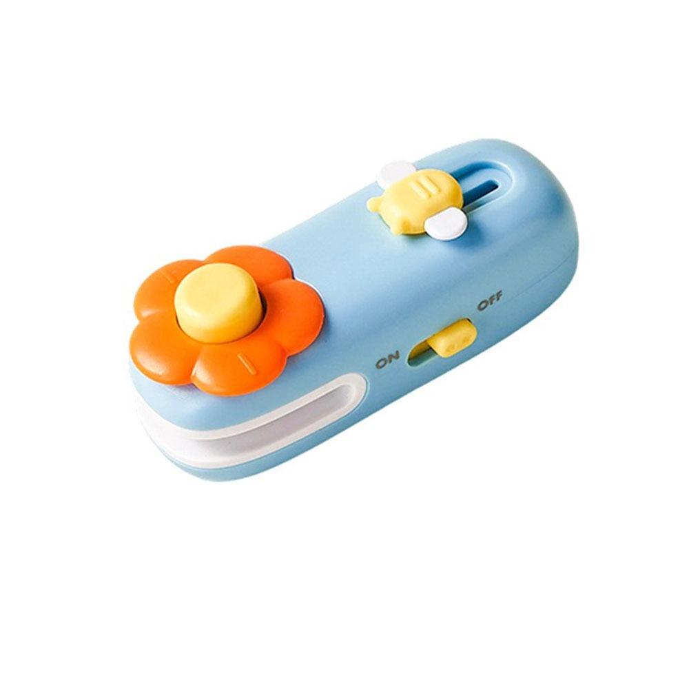 Handheld Heat Sealer Bottom Magnet Food Sealer Clip Portable Heat Vacuum Sealer for Kitchen