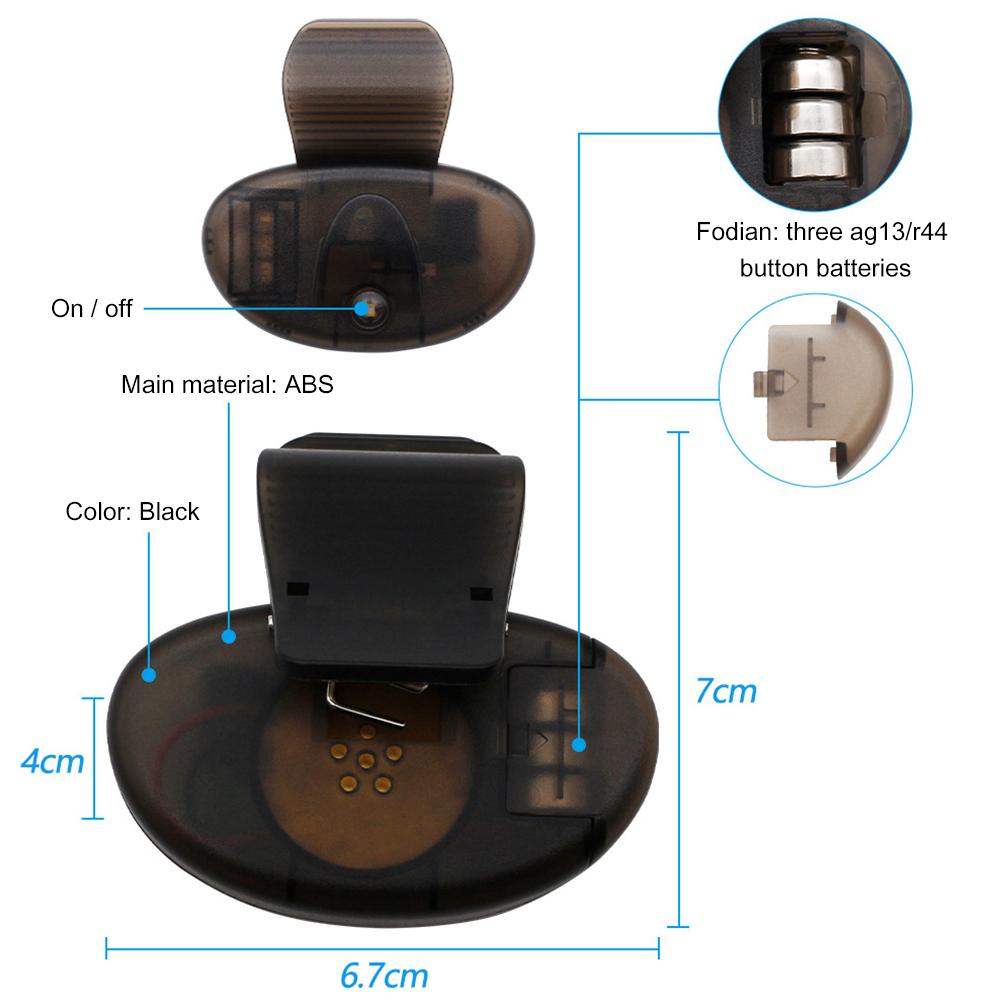 Рыбалка Электронный индикатор Незаменимый рыболовный аксессуар Светодиодный индикатор Чувствительный электронный индикатор для дневной ночной рыбалки