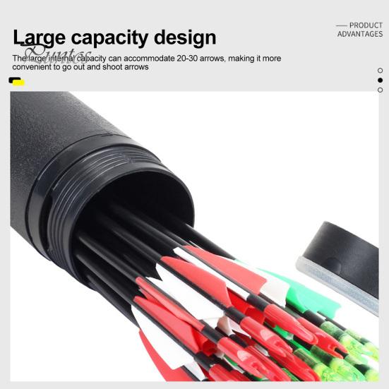Колчан для стрел из лука, телескопический выдвижной держатель для стрел с разделителем стрел из ЭВА для стрельбы по мишеням