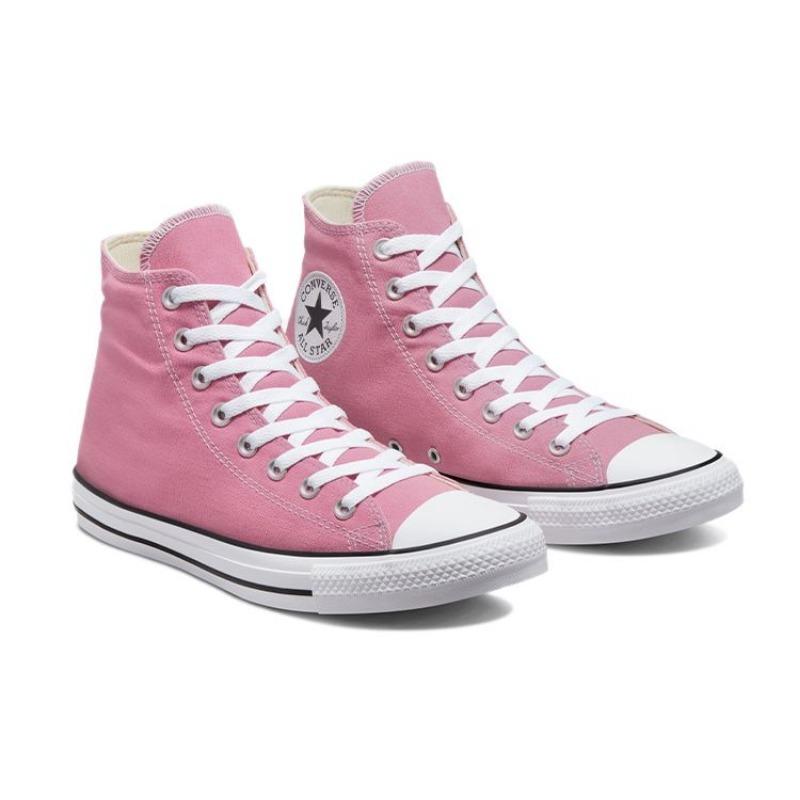 Converse Chuck Taylor All Star Unisex High Canvas Shoes Comfort Versatile Wear-resistant Honey Pink 171264C