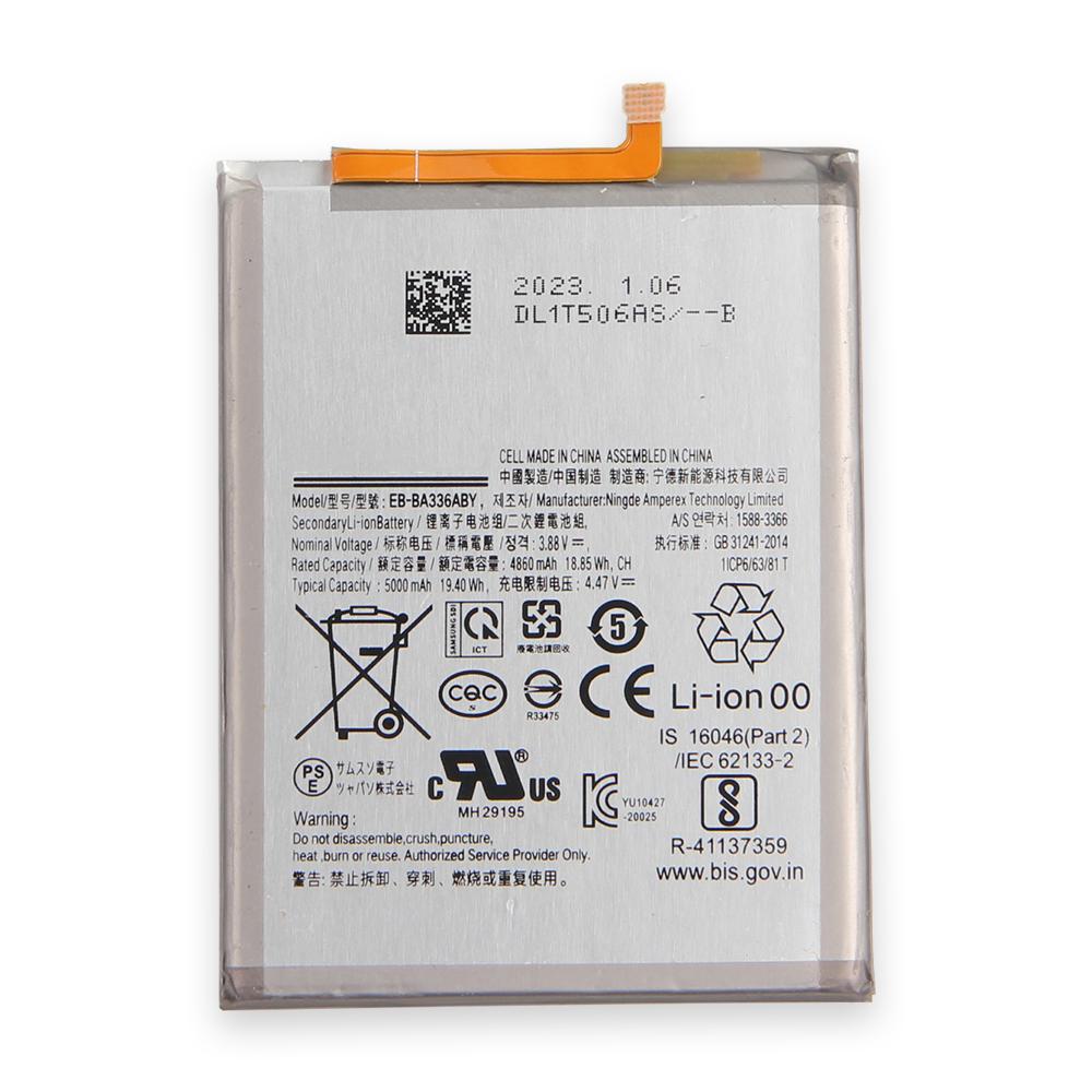 Оригинальный сменный аккумулятор EB-BA336ABY EB-BA536ABY для Samsung Galaxy A33 A53 5G SM-A5360 A5360 Перезаряжаемый аккумулятор для телефона 4860 мАч