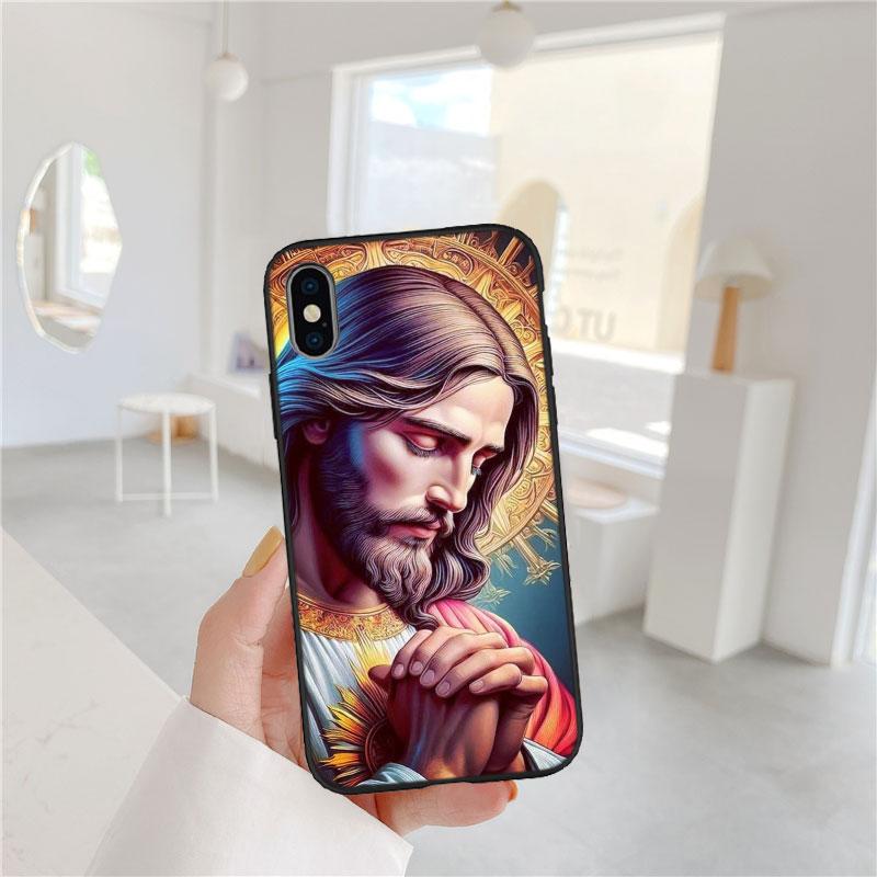 CJ19 Bible verse Jesus Christ Soft Shell Phone Case for Xiaomi Xiaomi Poco M4 M5 M6 M7 X3 X6 X7 F8 Ultra Pro GT NFC