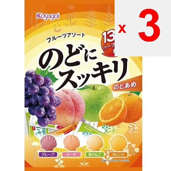 Кондитерские изделия Kasugai, фруктовое ассорти для горла, прозрачное, 118 гХарактеристикиЭти нежные, легко облизываемые леденцы для горлаХарактеристикиЭти нежные, легко облизываемые леденцы для горла