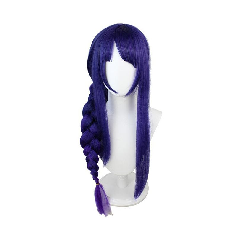 Игра Beelzebul Косплей Костюм Баал Платье Raiden Ei Одежда Парик для Comic Con Raiden Shogun Косплей