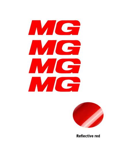 4 шт. Наклейка на кузов автомобиля для MG ZS HS GT HECTOR MG3 MG5 MG6 MG7 Автоаксессуары VV222