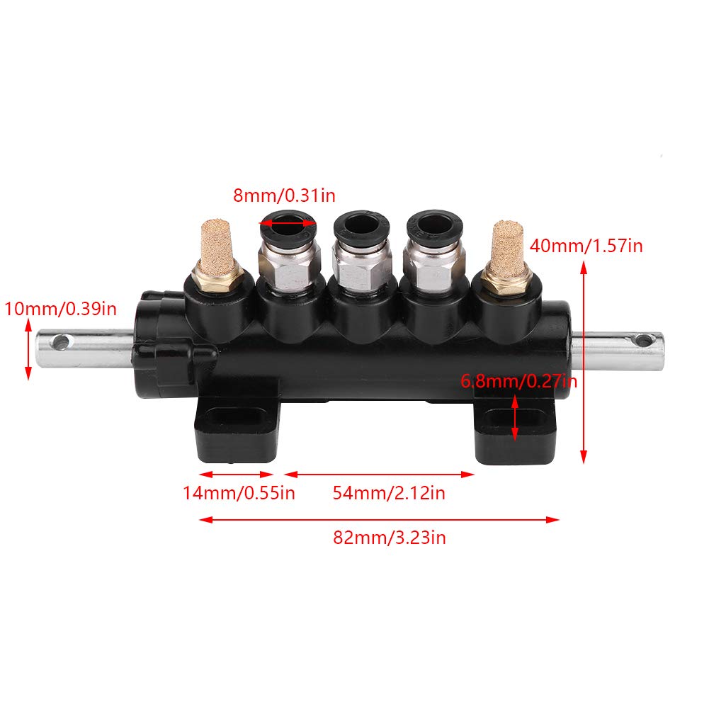 Клапан управления воздухом Akozon Педаль ножного клапана Шиномонтажный станок Ranger Воздушный клапан Ножная машина Инструмент для подачи Тип B (1)