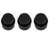 3pcs Soda Bottle Stopper Professional Press Type Sealing Reusable Beverage Bottle Covers for Soda Beverage Bottles Black