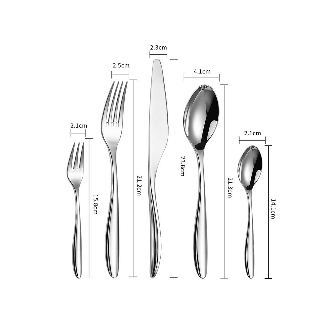 Набор столовых приборов из нержавеющей стали 304, нож и вилка для стейка, кухня ресторана, отеля, дома, коммерческого назначения, высококачественный обеденный гарнитур
