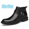 FashionFashion Luxury Brand Chelsea Boots Men Soft Genuine Leather Ankle Boots British Style Men's Footwear High Quality Business Shoes
