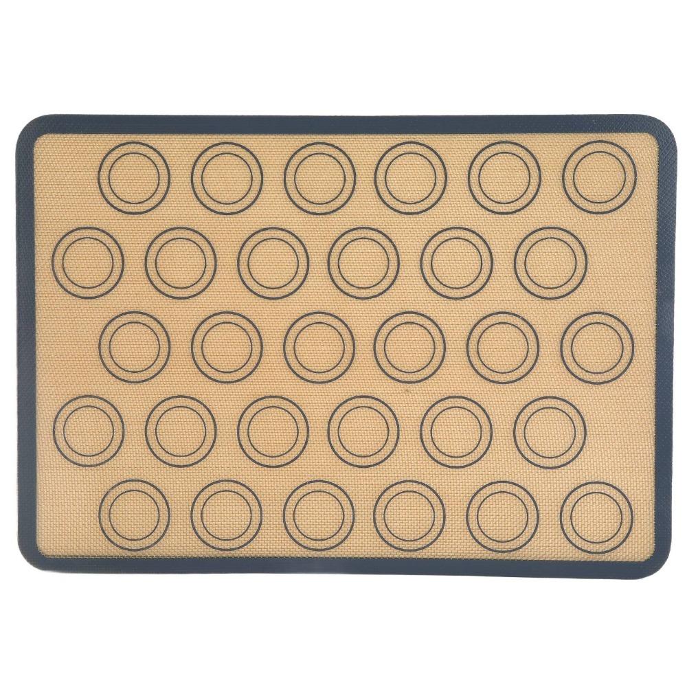 Non Stick Cookie Baking Mat Food Grade Silicone Macaron Baking Mat New Pastry Mat Cookie Macaron