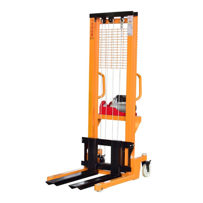 Manual and Electric Hydraulic Stacker: 1-2 Ton Capacity Forklift & Lifting Truck