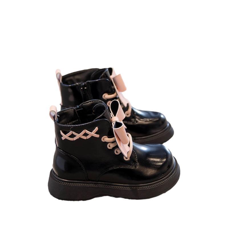 Winter New Style Children's Suede Short Boots Stylish Princess Boots Girls' Warm Cotton Boots