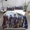 Модные 3D Игровые Постельное Белье Granblue Fantasy Комплекты Одеяло Покрывало Наволочка Детский Взрослый Размер Роскошный Подарок741