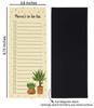 Inkdotpot Pack of 3 Magnetic Fridge To-Do List Notepads- Magnetic Memo Pads For Refrigerator-  (50 Sheets