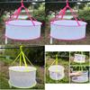 Foldable Clothes Drying Mesh Basket With Large Diameter For Sweaters And Underwear Drying