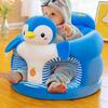 Детское сиденье для малышей 3-24 месяцев, Диван с поддержкой спины для сидящих малышей, Детское кресло с мультяшными животными, Плюшевое напольное сиденье, Мягкое сиденье для