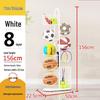 Indoor Sports Ball Storage Rack for Basketball, Football, Volleyball, Badminton & More