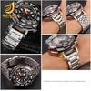 Для часов Citizen Big/Huge Monster BN7020 BN7020-09E/17E Ремешок из нержавеющей стали с металлическим адаптером для ушек, модифицированный ремешок