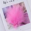 50/100 шт., качественные пушистые перья индейки, объемные светло-розовые перья марабу, сделай сам, свадебный декор, материал для вязания мух, изделия ручной работы 7-12 см