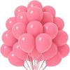 Solid Color 10-Inch Matte Latex Balloon Set for Children's Birthday Decoration