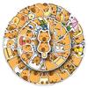 50 Capybara Cartoons: Cute Graffiti Stickers for Water Cups & Phones