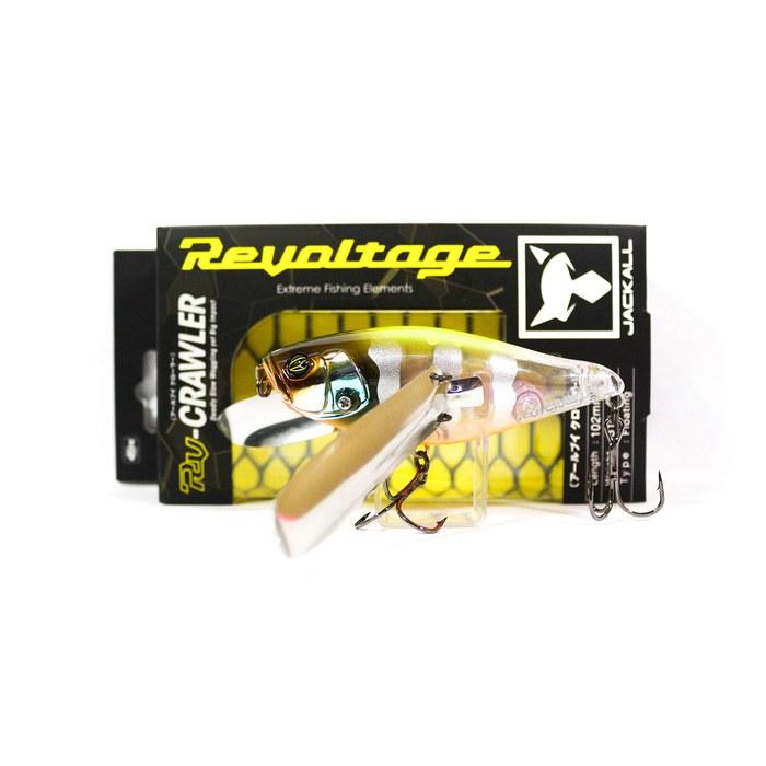 JACKALL RV-Crawler Chartback Clear Gill 102mm